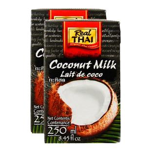 泰国进口丽尔泰椰浆椰汁原浆椰奶烘焙食品拿铁咖喱冬阴功汤酱