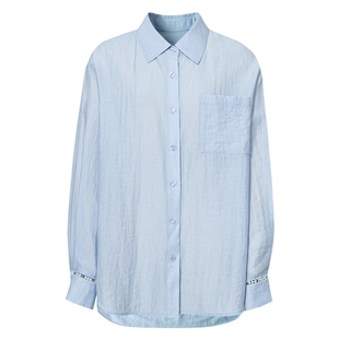 伊芙丽outlets店户外穿搭宽松版型氛围感白色衬衫防晒衫短裤合集