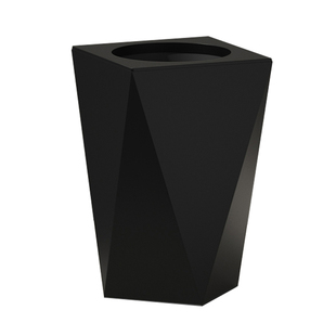 创意极简菱形客厅卧室垃圾桶家用轻奢高档意式五星酒店商用高颜值