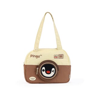VANWALK Pingu企鹅大容量单肩包包女生休闲通勤上课手提袋电脑包