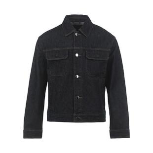 【自营】EMPORIO ARMANI/阿玛尼男士休闲纽扣门襟牛仔衣外套夹克