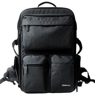 韩国马田摄影包微单双肩包单反专业大容量轻便多功能防水适用佳能尼康索尼富士松下哈苏长焦镜头笔记本相机包