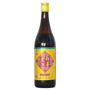 即墨老酒八年陈酿730ml×6瓶装即墨黍米黄酒阿胶药引子新华锦正品