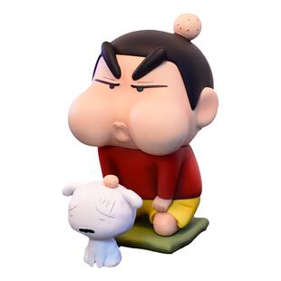 卡通潮玩 GK 挨揍委屈小新小白坐姿蜡笔小新手办模型摆件玩偶摆件