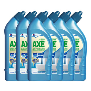 【针对6种菌】AXE斧头牌H1N1灭活洁厕液强力清洁剂480g杀菌除臭B