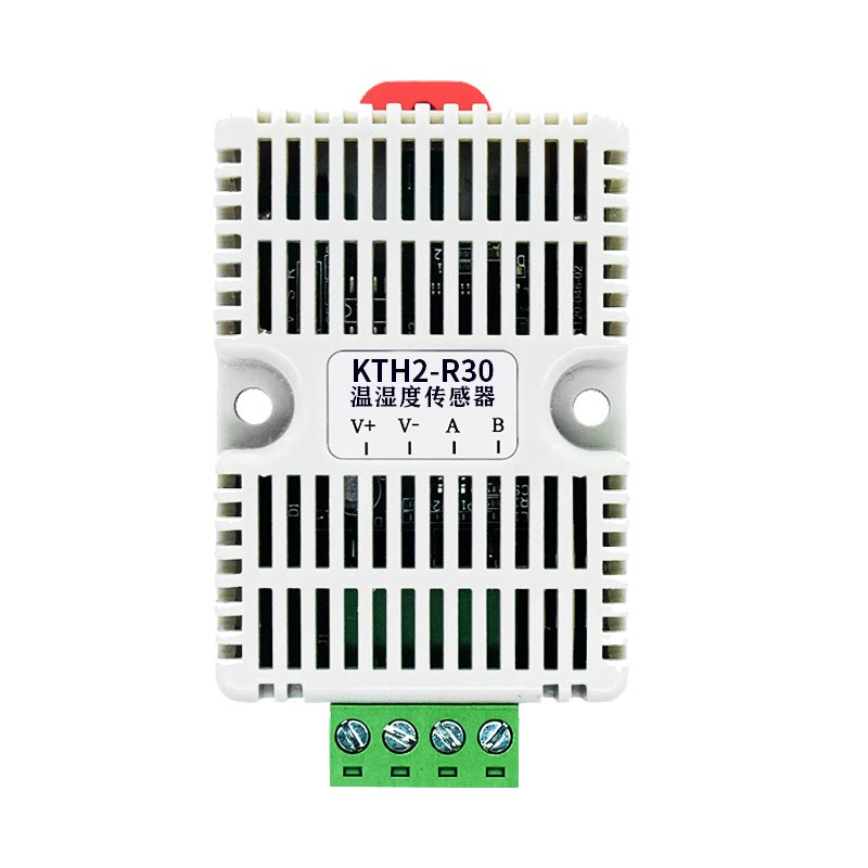 SHT30高精度温湿度变送器传感器RS485采集卡轨Modbus-RTU进口芯片