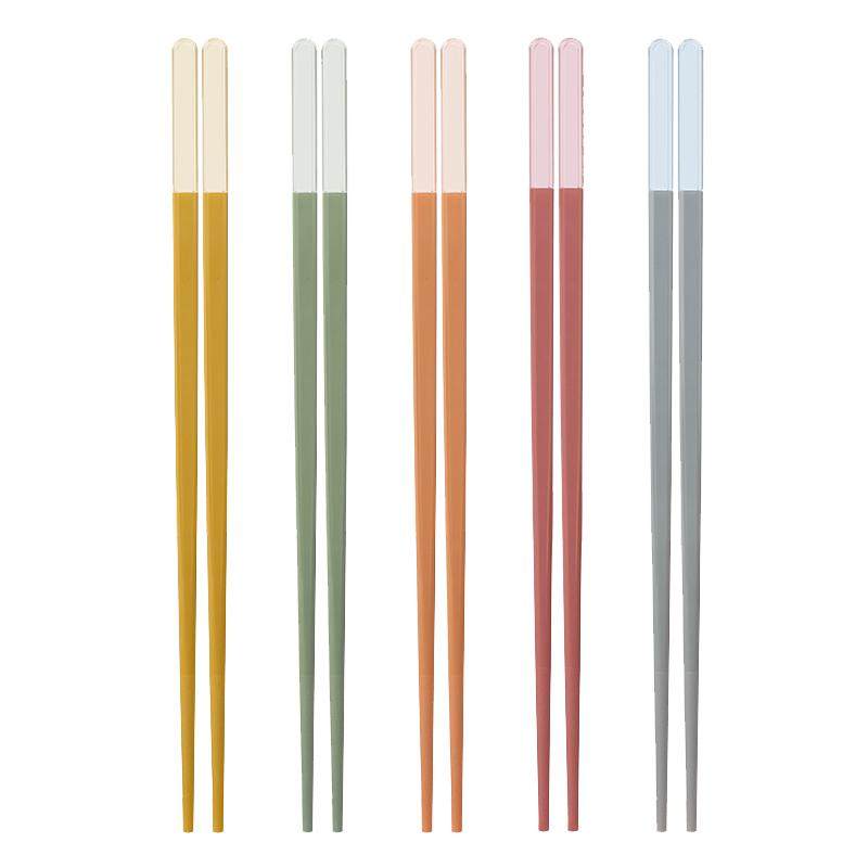 【康巴赫】筷子家用耐高温防滑防霉一人一筷专人高颜值高档合金筷