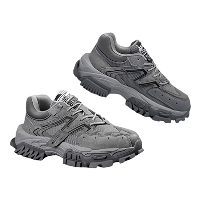 JEEPSPIRIT新款厚底减震男老爹