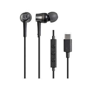 铁三角ATH-CKD3C 适用苹果iPhone15耳机type-c手机线控带麦入耳式