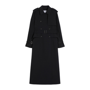 【季末甄选】 MaxMara 女装双排扣风衣外套1126015106