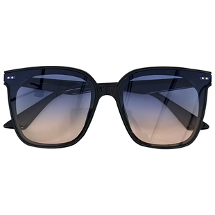 韩版gm明星同款方框墨镜女高级感情侣彩色眼镜百搭显脸小太阳镜男