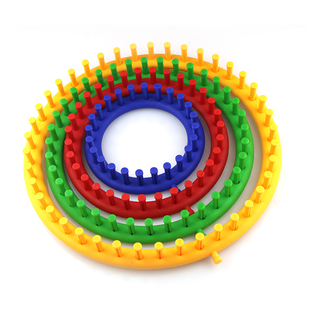 织围巾神器密齿编织毛巾围脖毛衣机器毛线编织器工具套装懒人自动