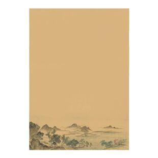 寻堂微喷仿清湖山春暖园作品纸创作微喷纸书法用纸专业半熟宣