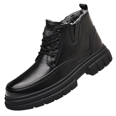 【头层牛皮+加绒加厚】保暖棉鞋