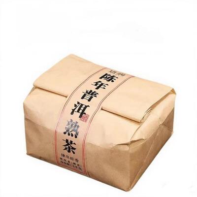 云南勐海普洱茶熟茶一级老熟茶班章布朗古树熟普洱茶叶散装茶糯香