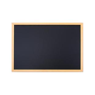磁吸木框黑板墙贴家用儿童画板挂式写字板小黑板店铺用留言板磁性木框黑板商用教学可移除展示板挂墙磁吸可擦
