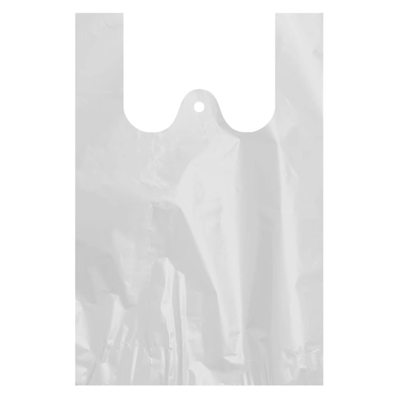 白色食品塑料袋外卖打包方便袋