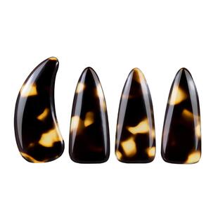 碧瑶古筝指甲玳瑁色专业收纳盒儿童演奏高级成人古筝义甲片套装