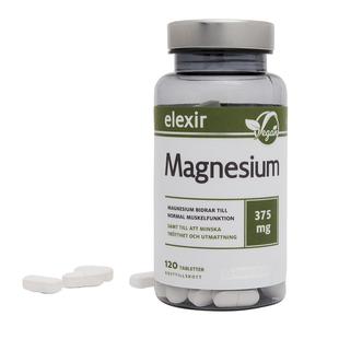 Elexir镁补充剂成人儿童抽动维生素B6柠檬酸甘氨酸镁片神经肌肉