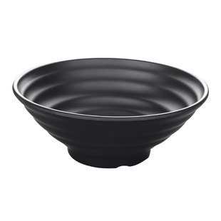 密胺碗商用餐饮黑色牛肉面碗米线麻辣烫专用碗食品级汤碗大号批发