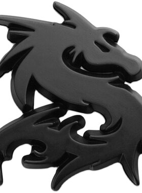 3d金属立体图腾侧门叶子板中网标