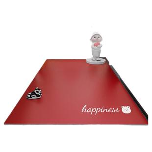 皮革入户门地垫轻奢简约进门门垫防滑垫发泡PVC可擦免洗裁剪地毯