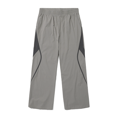 LUSHISI暗勇主题防水直筒长裤