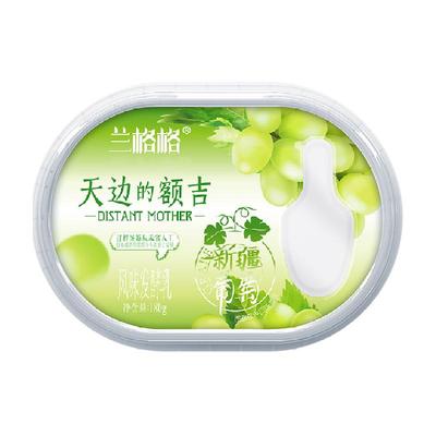 兰格格天边的额吉新疆葡萄口味180g*8盒低温冷藏酸奶乳制品