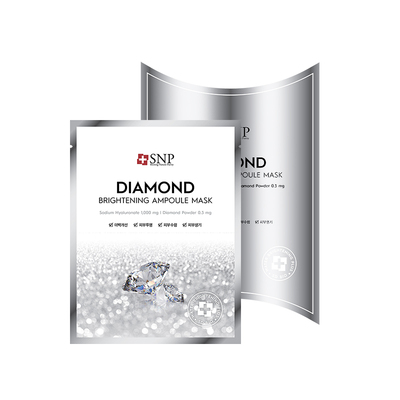 snp韩国钻石玻尿酸补水保湿面膜