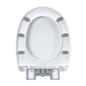 松鲸 马桶盖家用通用加厚缓降老式UVO型厕所坐便器盖板马桶圈配件