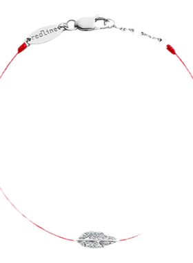 红绳女士金绳制钻石手链