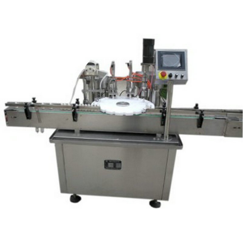 厂家供应贴标旋盖机LHXG100全自动回旋式旋盖一体机智能多功能