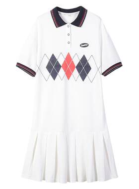 少女连衣裙中学生日系夏装学生海军领2026夏季少女装高中生学院风