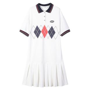 少女连衣裙中学生日系夏装学生海军领2026夏季少女装高中生学院风