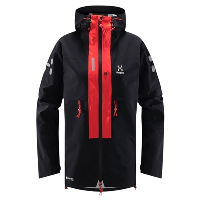 Haglöfs火柴棍L.I.M ZT Trek GTX PRO 3L黑武士冲锋衣女子硬壳