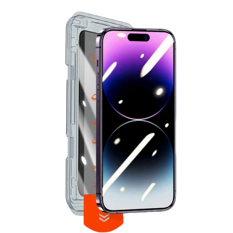 适用苹果14无尘仓钢化膜iPhone14promax防窥手机膜14pro保护贴膜14plus全屏玻璃模14promax防爆iPhone 14蓝光