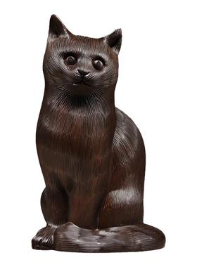 大奖礼业黑檀木祝福整料雕刻