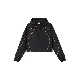 乐卡克法国公鸡夏季女子运动轻薄短款外套简约户外透气夹克