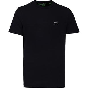 Hugo Boss男装2025新款夏季体恤衫高端品牌欧美简约纯棉短袖T恤男