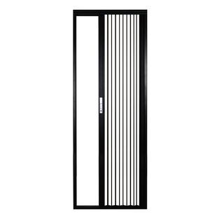 透明水晶板亚克力折叠门L型可拉平厨房阳台楼梯口铝合金空调隔断