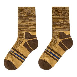 （单双装）mipo儿童抗菌速干运动袜新款男女童户外吸湿袜子篮球袜