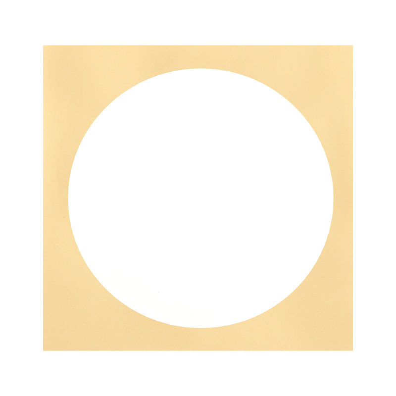 六品堂宣纸加厚国画卡纸美术绘画专用作品纸半生半熟毛笔字书法儿童小学生初学者练习画画空白圆形镜面镜片纸