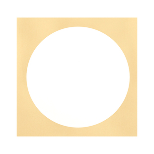 六品堂宣纸加厚国画卡纸美术绘画专用作品纸半生半熟毛笔字书法儿童小学生初学者练习画画空白圆形镜面镜片纸