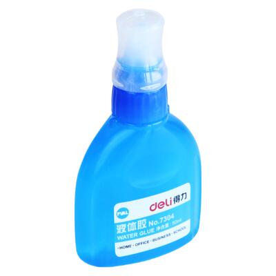 得力弯头胶水大容量液体胶7303
