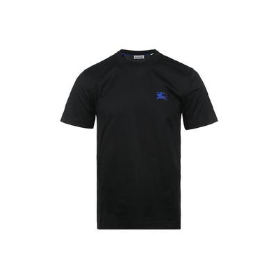 【自营】BURBERRY/博柏利战马刺绣徽标男士圆领休闲棉质短袖T恤