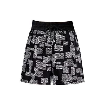 清仓冰丝短裤女外穿大码垂感