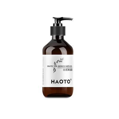 HAOTO白茶酒店专用洗发水沐浴露大桶分瓶装全季民宿宾馆五星级
