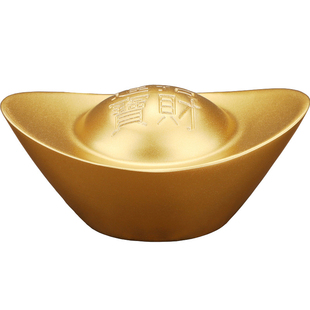 迷你金元宝实心小元宝摆件供奉财神家居招财进宝聚宝盆填充物装饰