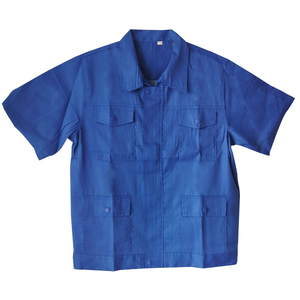 工作服套装男上衣薄款耐磨长短袖电工汽修工厂车间劳保服定制夏季