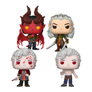 Funko POP博德之门3阿斯代伦 拉斐尔 贾希拉周边手办摆件公仔礼物